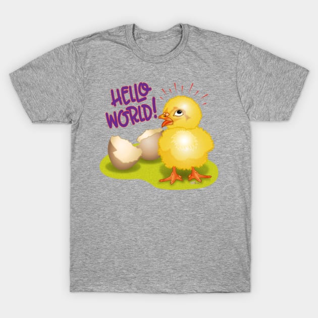 Hello World T-Shirt by NN Tease